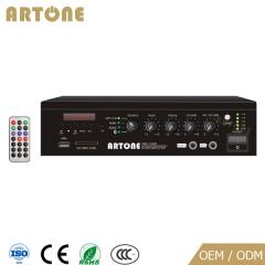 PMS-1060D 60W DC12v small desktop mixer amplifier with USB/SD/FM Tuner/Bluetooth