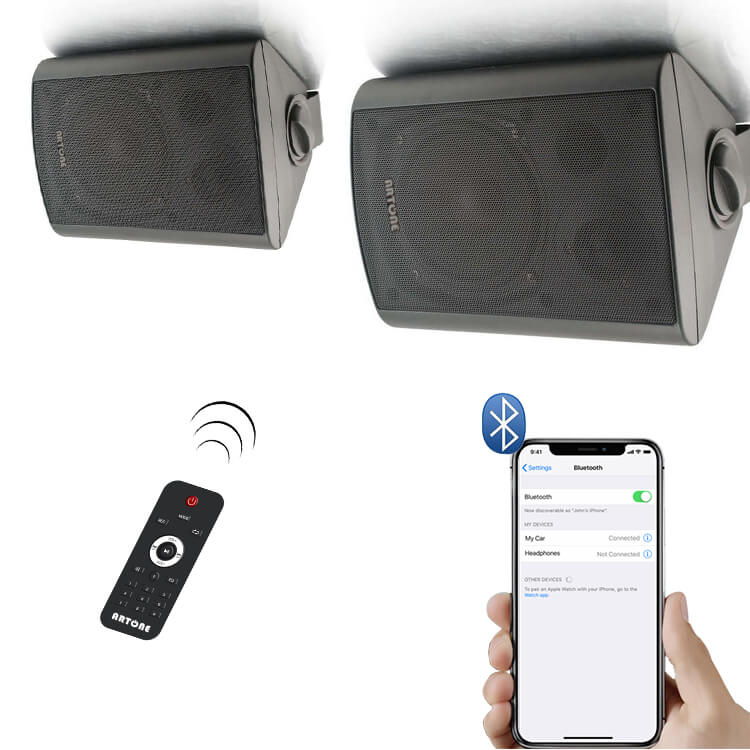 Wireless Bluetooth Active Powered Ceiling Speaker & Wall Speaker Sound System (ARTONE-China)